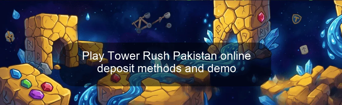 Play Tower Rush Pakistan online deposit methods and demo