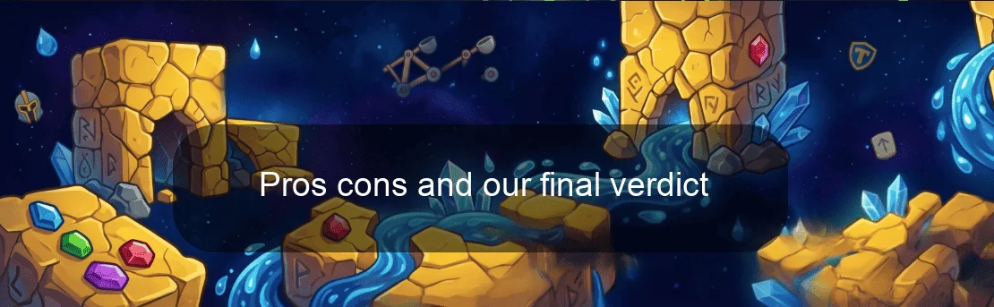 Pros cons and our final verdict