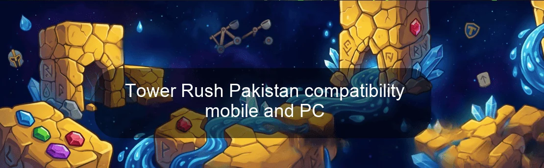 Tower Rush Pakistan compatibility mobile and PC